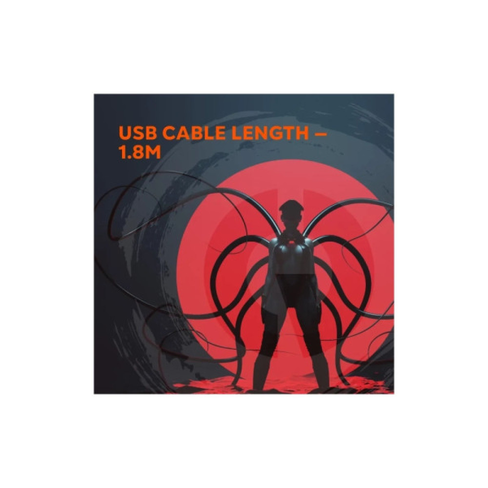 Мишка Canyon Cutlass Wireless USB Black (CND-SGMW11B)