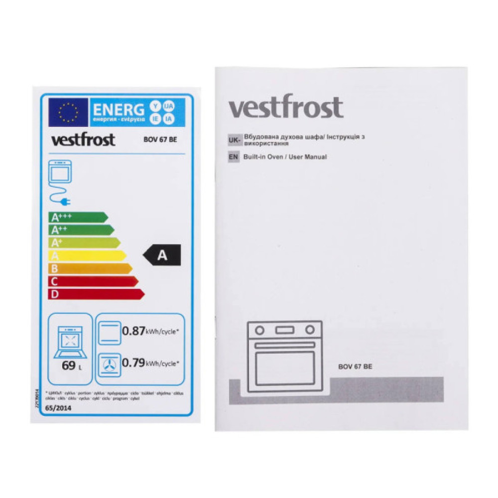 Духова шафа Vestfrost BOV67BE