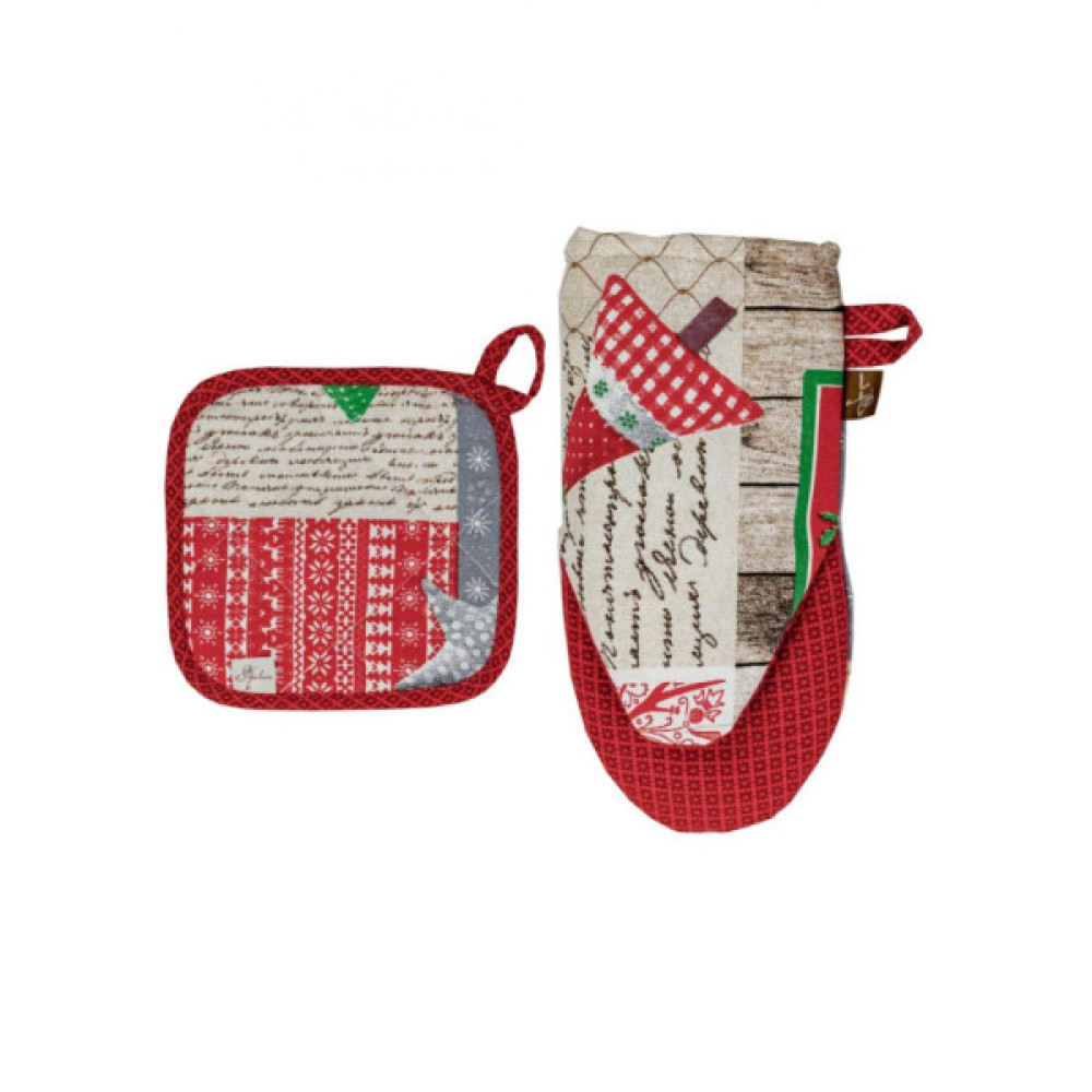 Кухонна прихватка Прованс Merry Christmas 20х20 (031409)