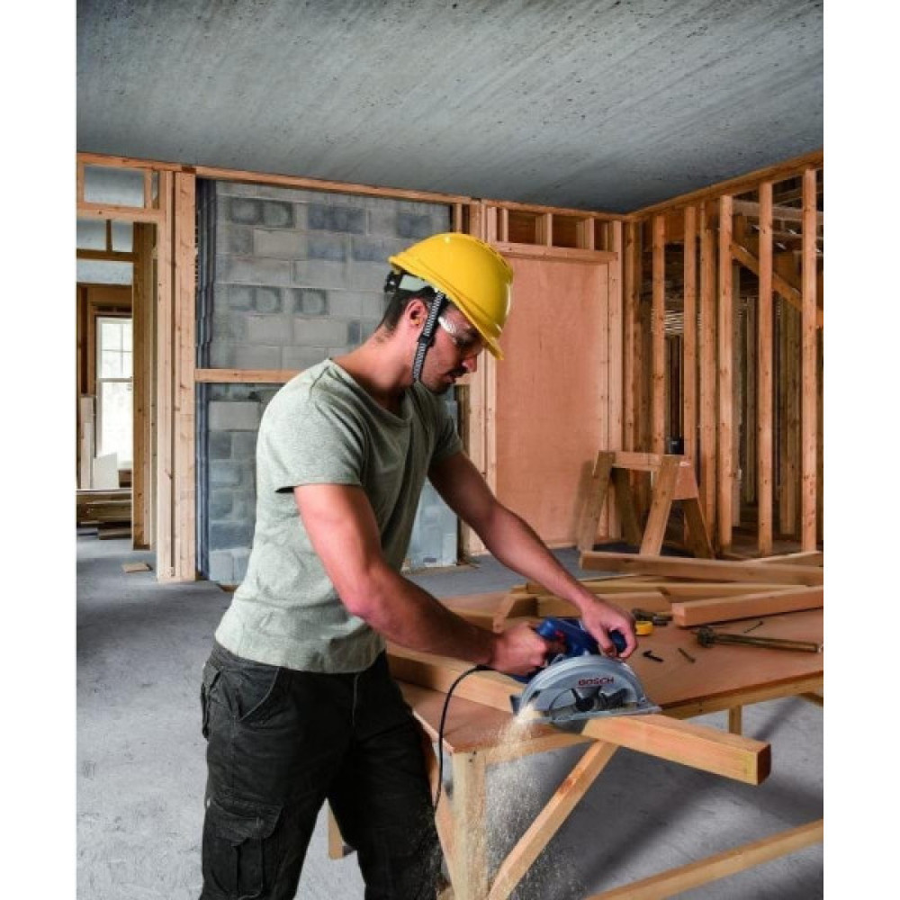 Пила дискова Bosch Professional GKS 140 1400Вт 184мм 3.7кг 20мм + пиляльний диск Eco for wood