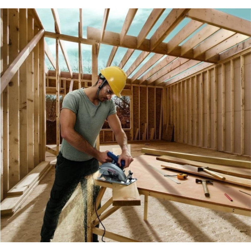 Пила дискова Bosch Professional GKS 140 1400Вт 184мм 3.7кг 20мм + пиляльний диск Eco for wood