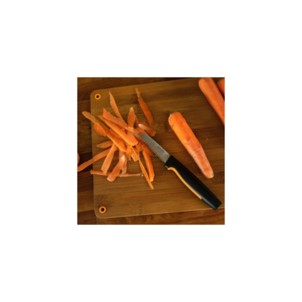 Кухонний ніж Fiskars Functional Form для овочів прямий 8 см (1057544)