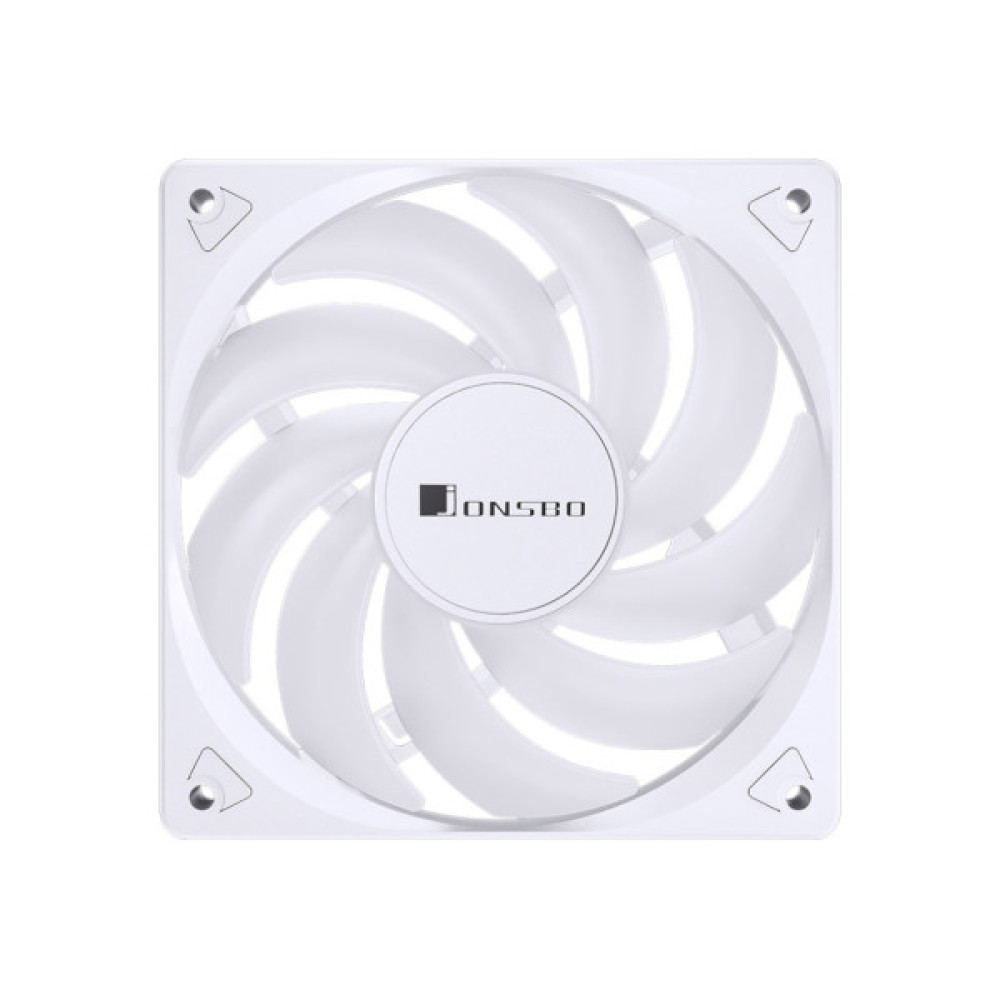 Кулер до корпусу JONSBO SL-120CW White