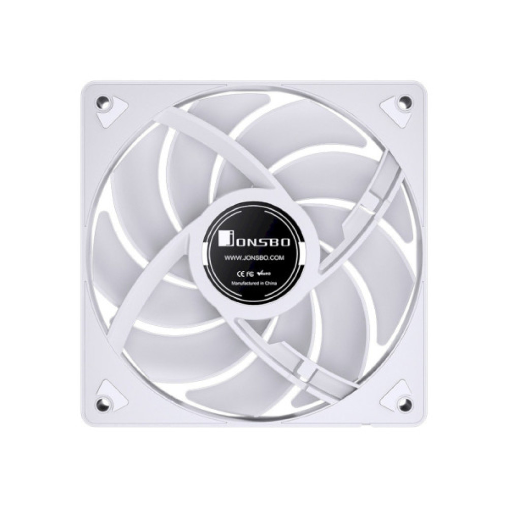 Кулер до корпусу JONSBO SL-120CW White