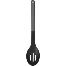 Ложка кухарська KitchenAid Classic для сервірування з прорізами 34 см сірий (KHA004OHCHGG)