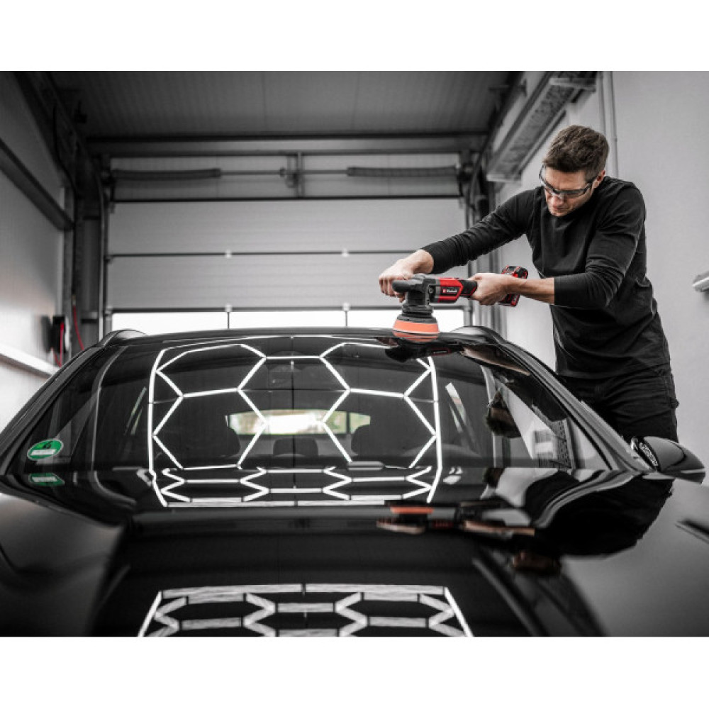 Шліфмашина полірувальна ексцентрікова акумуляторна Einhell Professional CP-EP 18/125 Li BL-Solo 18В 125мм 500-3800об/хв 2.11кг