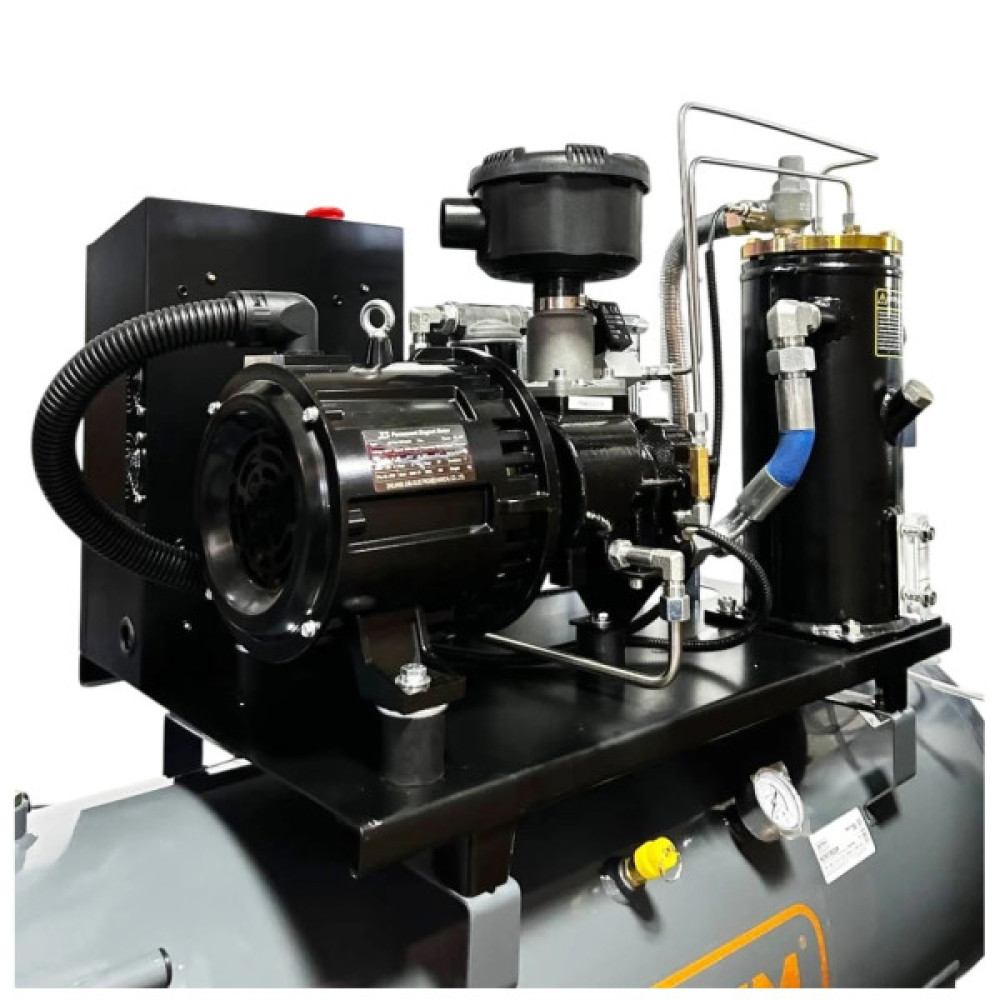 Компресор GTM гвинтовий, ресивер 200л, 1000л/хв, 7.5kW, 8бар, 380V, інвертор (DLG7.5V/inv)