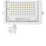 Прожектор Videx LED 50W 5000K з датчиком руху (VL-F2e505W-S) Прожектор Videx LED 50W 5000K з датчиком руху (VL-F2e505W-S)