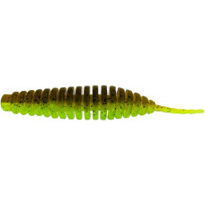 Силікон рибальський FishUP Tanta 3" 204 - Green Pumpkin/Chartreuse (6шт/уп) (1862.00.18)