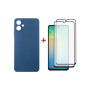 Чохол до мобільного телефона Dengos Kit Samsung Galaxy A06 Carbon + 2 pcs glass (Blue) (DG-CTG2P-06) Чохол до мобільного телефона Dengos Kit Samsung Galaxy A06 Carbon + 2 pcs glass (Blue) (DG-CTG2P-06)