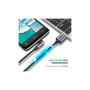 Дата кабель USB 2.0 AM to USB-C 3.0m 3A US284 90° corner black Ugreen (70255) Дата кабель USB 2.0 AM to USB-C 3.0m 3A US284 90° corner black Ugreen (70255)