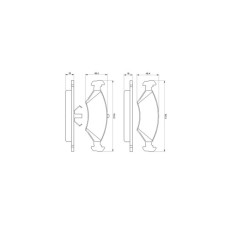 Гальмівні колодки Bosch 0 986 466 402