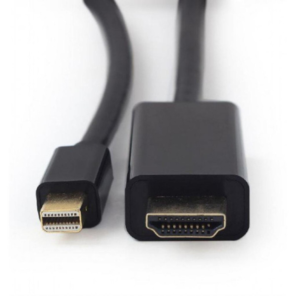 Кабель мультимедійний miniDisplayPort M to HDMI M 1.8m Cablexpert (CC-mDP-HDMI-6)
