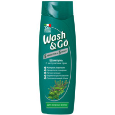 Шампунь Wash&Go з екстрактами трав для жирного волосся 200 мл (8008970046006/8008970042077) Шампунь Wash&Go з екстрактами трав для жирного волосся 200 мл (8008970046006/8008970042077)