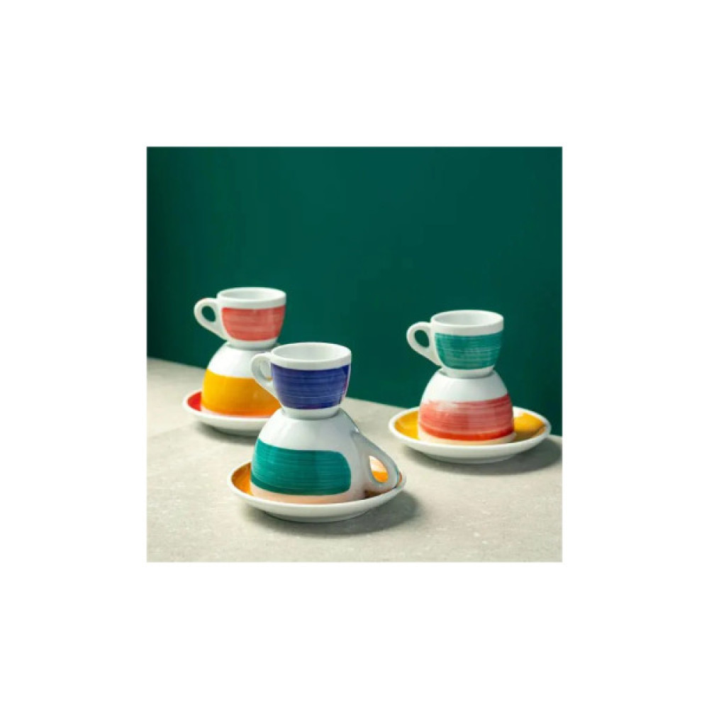 Чашка Ancap espresso 75 мл, серія Verona Millecolori Red (35111)