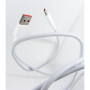 Дата кабель USB 2.0 AM to USB-C 1.0m 6A white Dengos (PLS-TC-6A-WHITE)