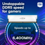 Модуль пам'яті для комп'ютера DDR5 32GB (2x16GB) 6400 MHz Pro Overclocking White Micron (CP2K16G64C38U5W)