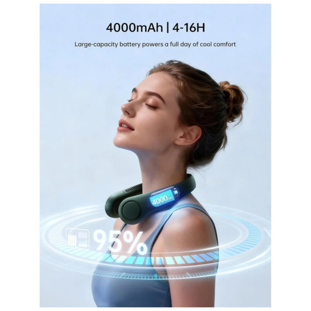 Вентилятор Jisulife Neck Fan Life3 FA14 green