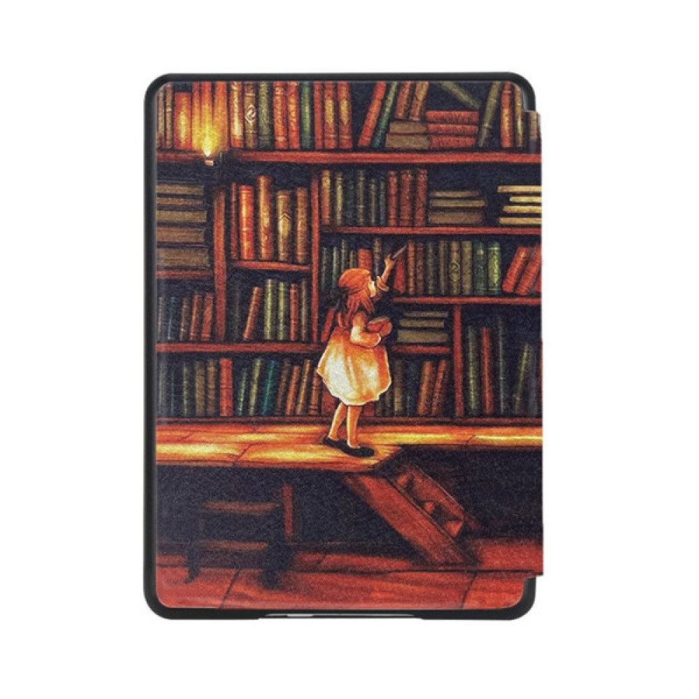 Чохол до електронної книги BeCover Smart Case Amazon Kindle Paperwhite 12th Gen. 2024 7"/Colorsoft (2024) Library Girl (712856)
