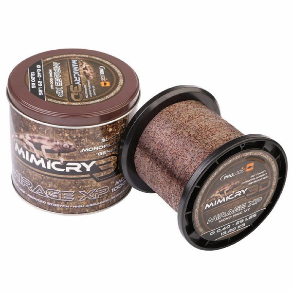 Волосінь Prologic Mimicry Mirage XP 1000m 13lbs 6.2kg 0.28mm Camo (1846.05.46)