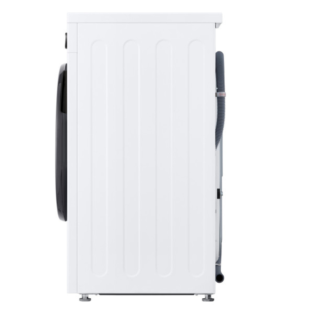 Пральна машина LG фронтальна, 7кг, 1200, A, 44см, дисплей, пара, інвертор, білий
