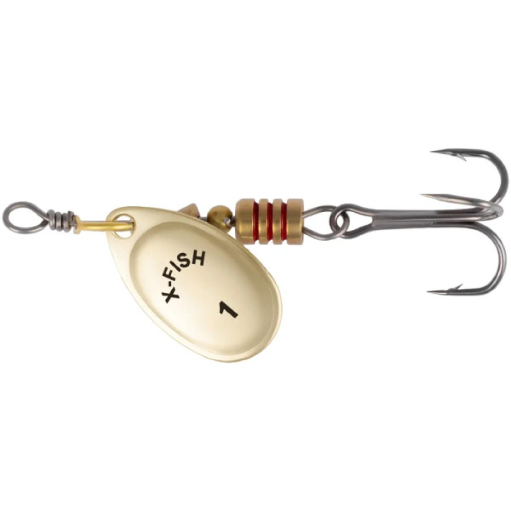 Блешня X-Fish Stark 2.5g 1 Gold (1917.05.74)