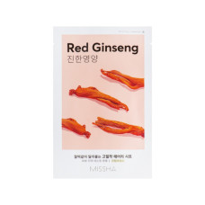 Маска для обличчя Missha Airy Fit Sheet Mask Red Ginseng 19 г (8809747963720)