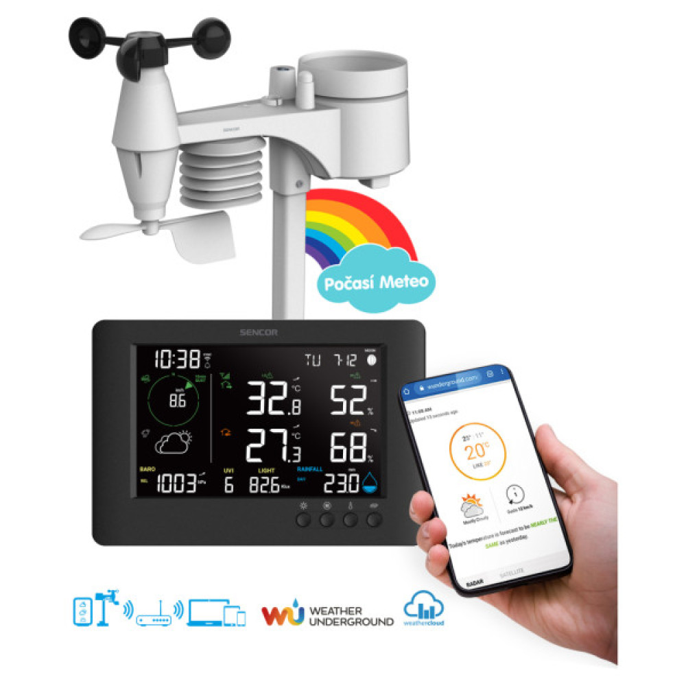 Метеостанція Sencor SWS10500WIFI