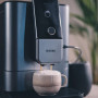 Кавомашина Nivona CafeRomatica, 1.8л, зерно+мелена, автомат.капуч, дисплей, авторецептів -9, пригот, холодної кави, перлинно-блакитний