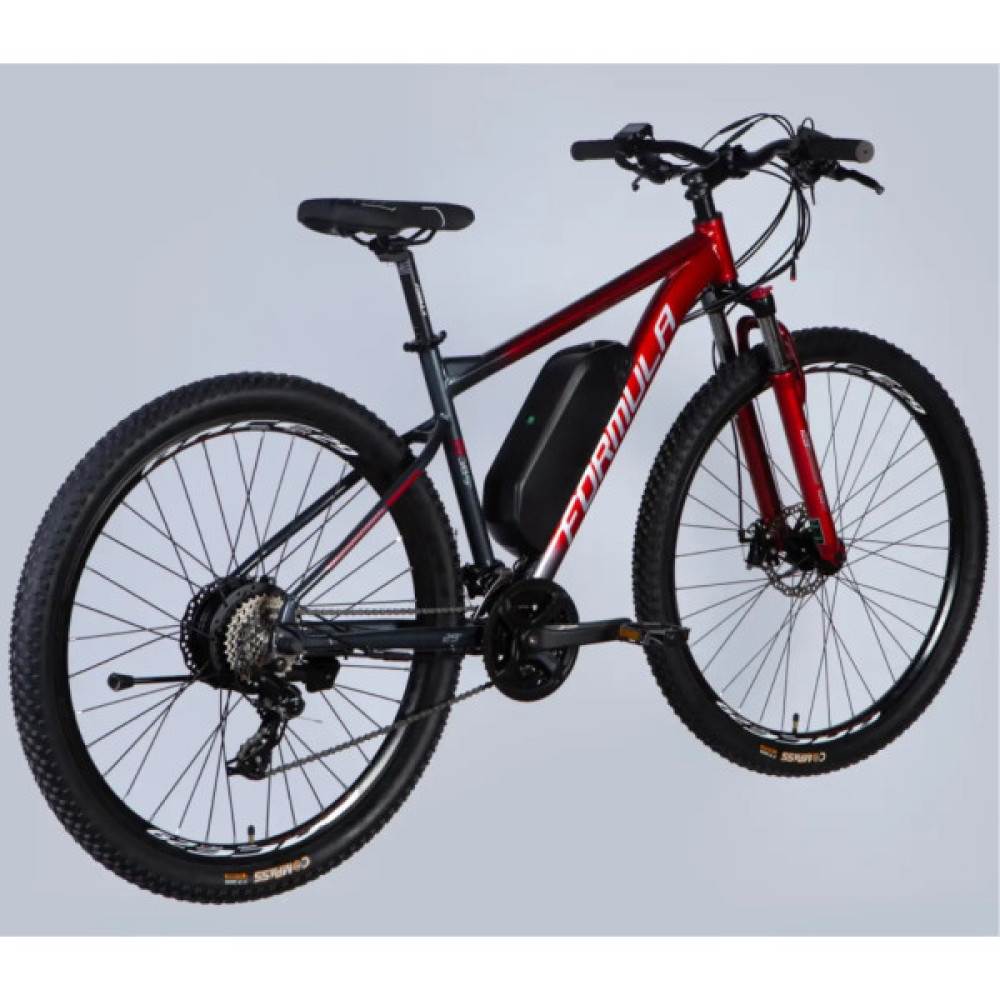 Електровелосипед Formula 29" eF-1 DD CS рама-18,5" 48B 12.5А*г 500Вт 2026 червоно-сріблястий (ELB-FR-29-249)