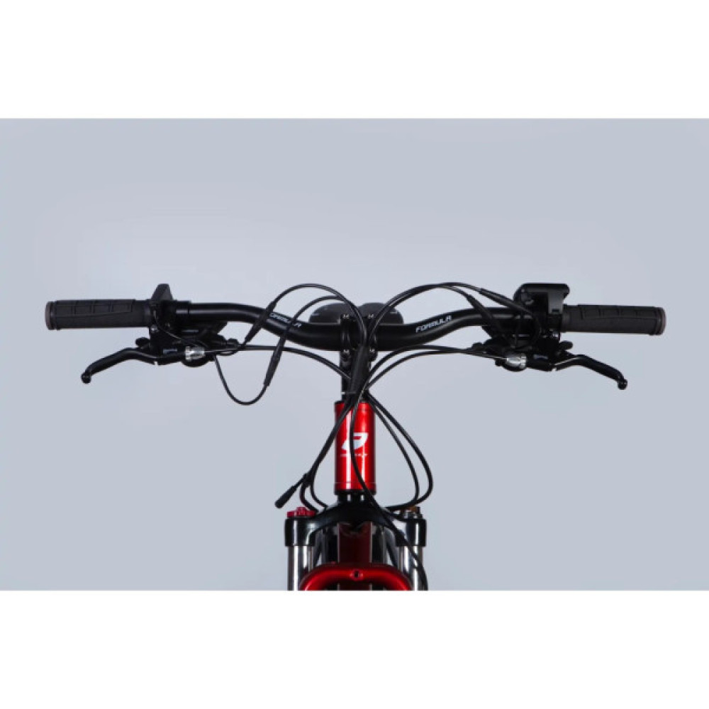 Електровелосипед Formula 29" eF-1 DD CS рама-18,5" 48B 12.5А*г 500Вт 2026 червоно-сріблястий (ELB-FR-29-249)