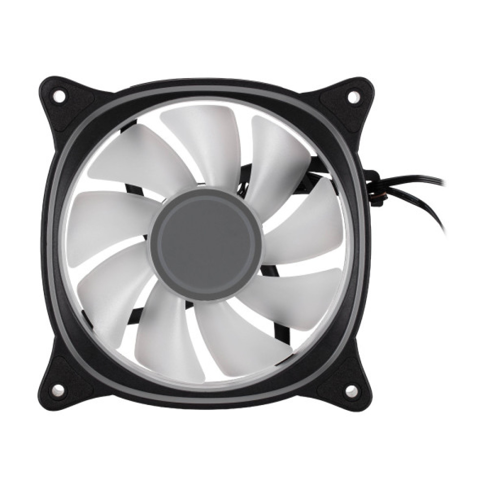 Корпусний вентилятор 2E GAMING Air Cool X Fan ACF120XB-ARGB, 120мм, 1200rpm, 3pin, 3pin +5VARGB, 20,4dBa, чорний