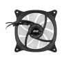 Корпусний вентилятор 2E GAMING Air Cool X Fan ACF120XB-ARGB, 120мм, 1200rpm, 3pin, 3pin +5VARGB, 20,4dBa, чорний