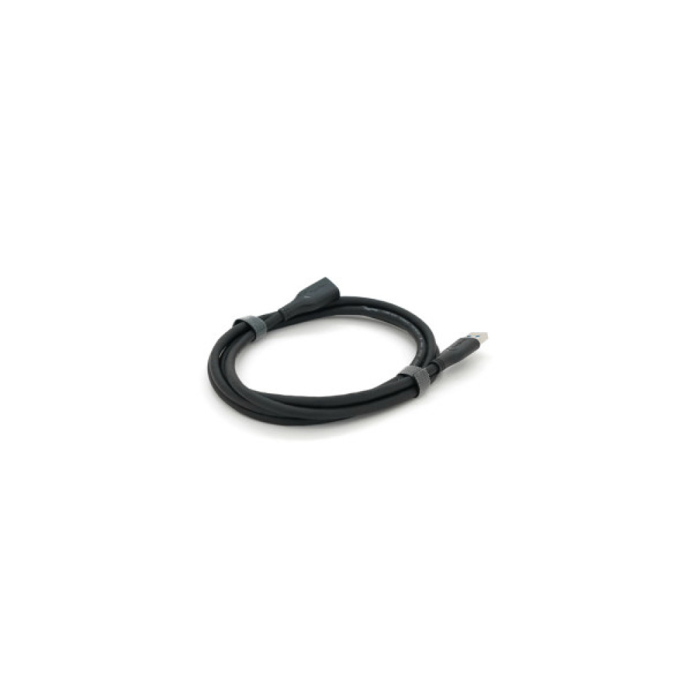 Дата кабель USB 3.0 AM/AF 1.5m black VEGGIEG (YT-3.0AM\AF-1.5BL)
