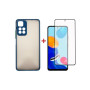 Чохол до мобільного телефона Dengos Kit for Xiaomi Redmi Note 11 Pro case + glass (Blue) (DG-KM-31) Чохол до мобільного телефона Dengos Kit for Xiaomi Redmi Note 11 Pro case + glass (Blue) (DG-KM-31)
