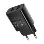 Зарядний пристрій BOROFONE BA53A 2xUSB 10.5W black (6931474739131) Зарядний пристрій BOROFONE BA53A 2xUSB 10.5W black (6931474739131)