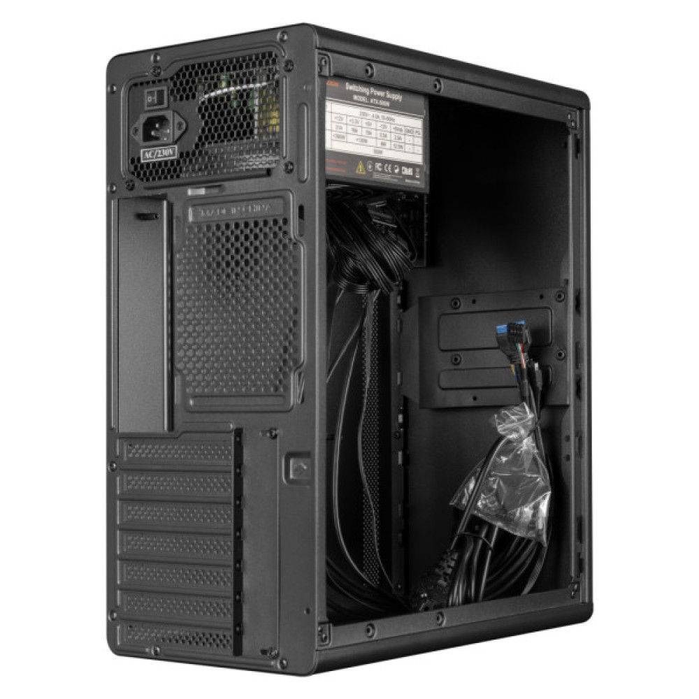 Корпус Prologix E127 500W Black