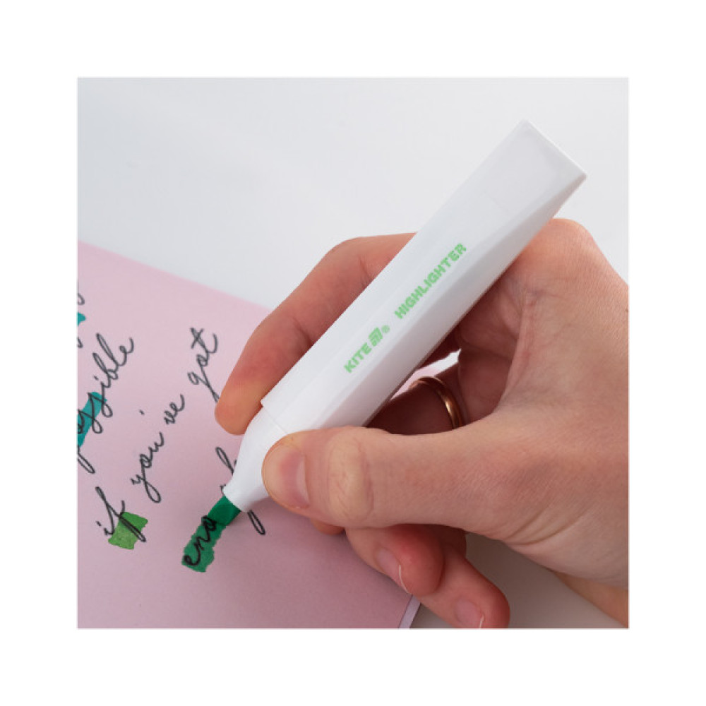 Набір маркерів Kite Highlighter Creative Pastel Colors, набір з 4-х кольорів (K24-1145-4)