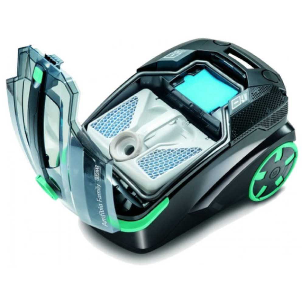 Пилосос Thomas миючий Amfibia Family, 1700Вт, конт пил -1,8л, вода -2,6л, HEPA 13, Aqua-Box, салатовий