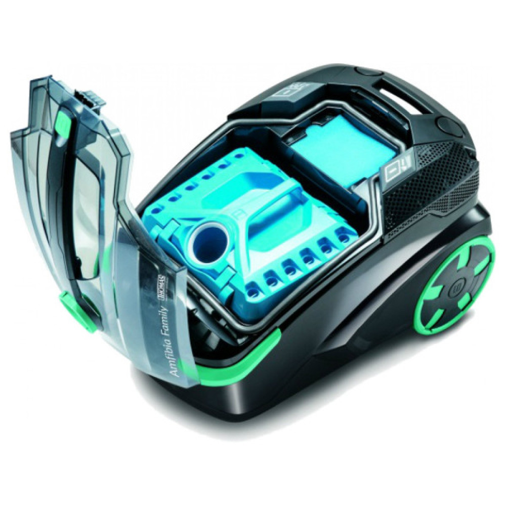 Пилосос Thomas миючий Amfibia Family, 1700Вт, конт пил -1,8л, вода -2,6л, HEPA 13, Aqua-Box, салатовий