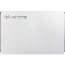 Портативний жорсткий диск Transcend 2TB USB 3.1 Type-C StoreJet 25C3S Срібний