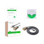 Кабель для передачі даних USB to COM M 1.5m DB9 RS-232 CR104 black Ugreen (20211)