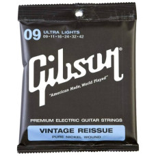 Струни для гітари Gibson SEG-VR9 Vintage Reissue Pure Nickel Wound (09-42) (A001560)
