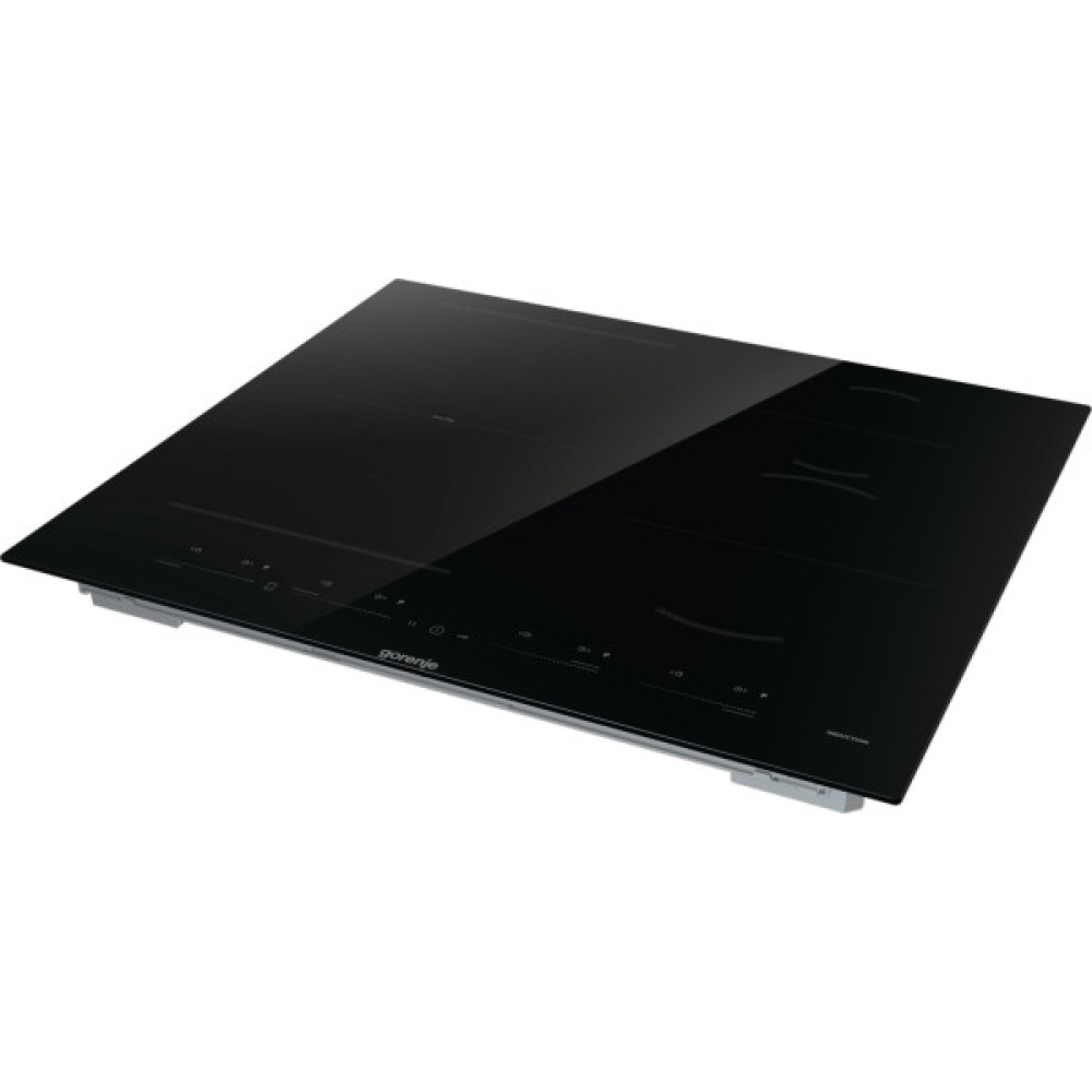 Варильна поверхня Gorenje індукційна, 60см, PowerBoost, TouchControl, збільшена площа приготування, чорний