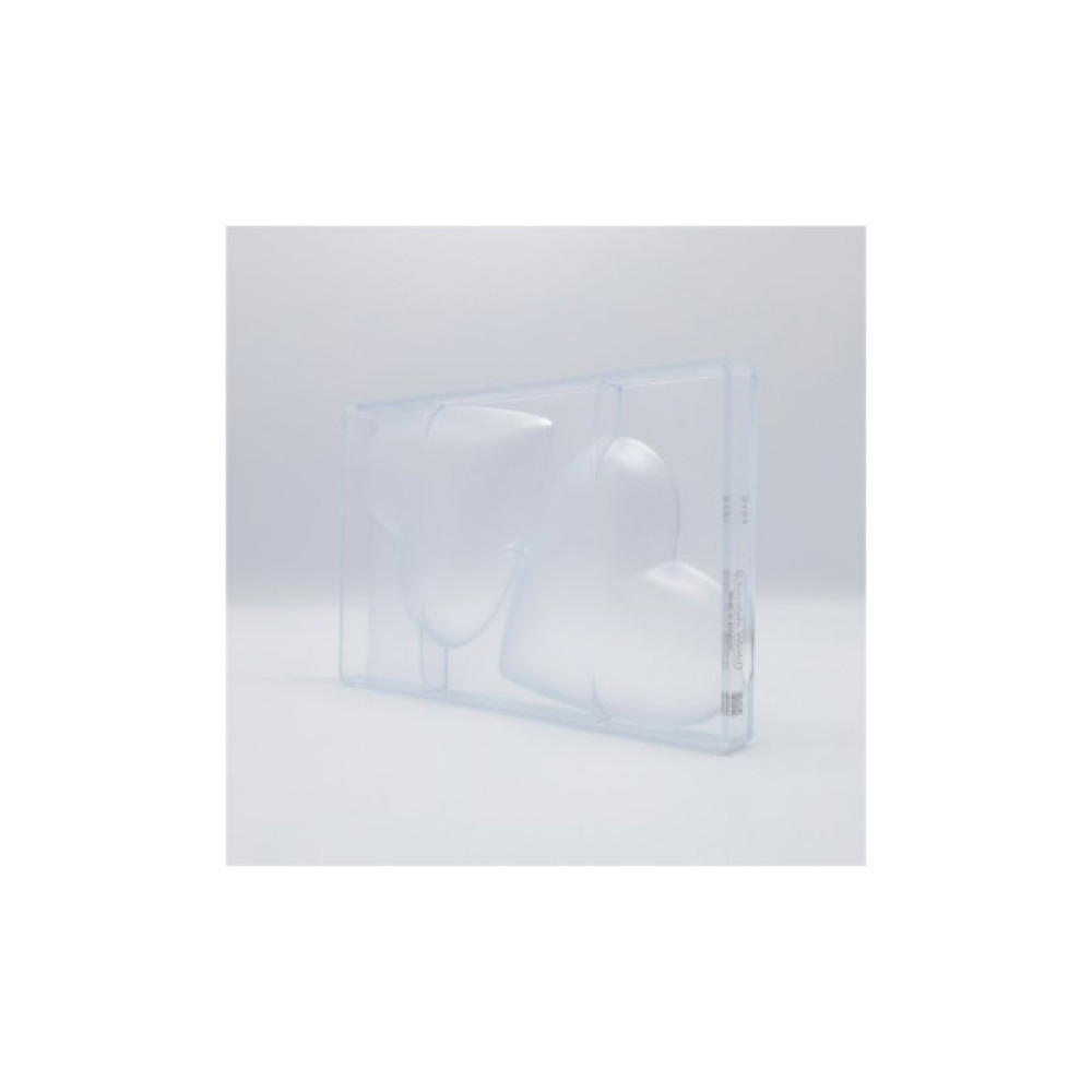 Форма для шоколаду Chocolate World серія "Spheres & Cones" Велике серце 305 г (2121 CW)