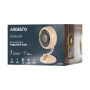Вентилятор ARDESTO AviaFan FT-F3600BG настільний, 12см, акумулятор, підсвічування, USB-A Type-C, бежевий