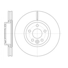 Гальмівний диск REMSA 61019.10