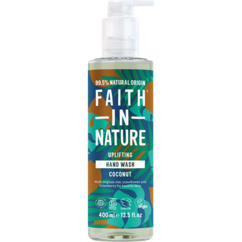 Рідке мило Faith in Nature Натуральне З кокосом 400 мл (708002400391)