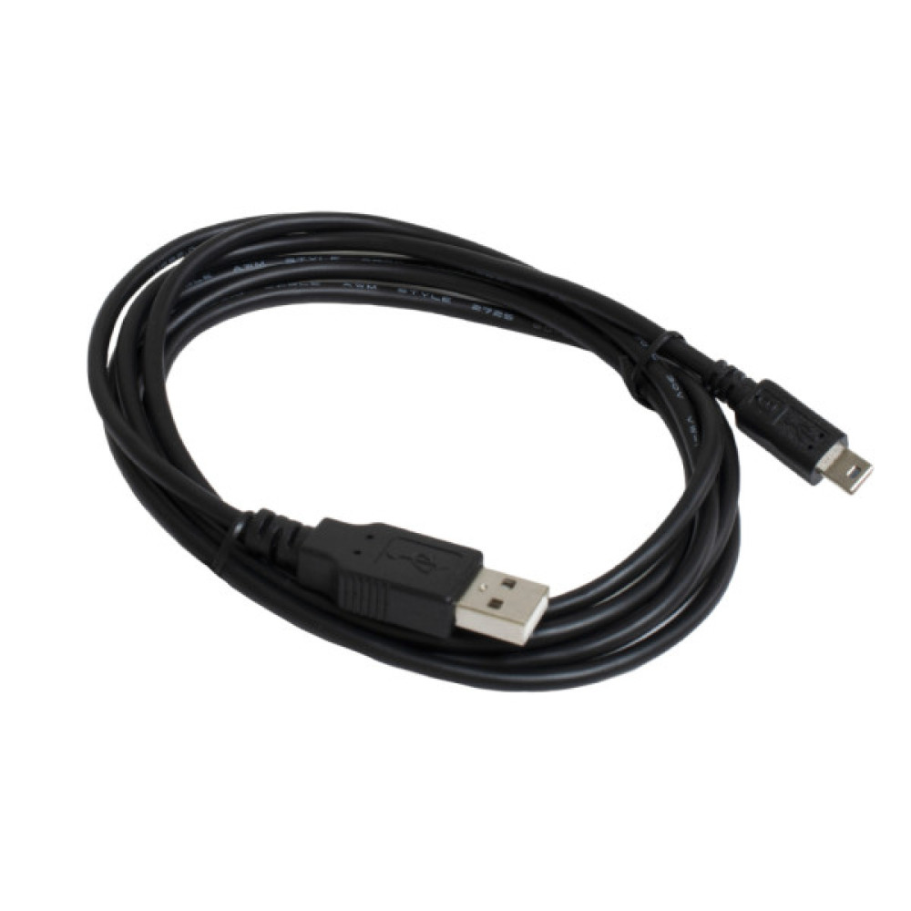 Дата кабель USB 2.0 AM to Mini 5P 1.8m black Patron (CAB-PN-USB-MINI-18) Дата кабель USB 2.0 AM to Mini 5P 1.8m black Patron (CAB-PN-USB-MINI-18)