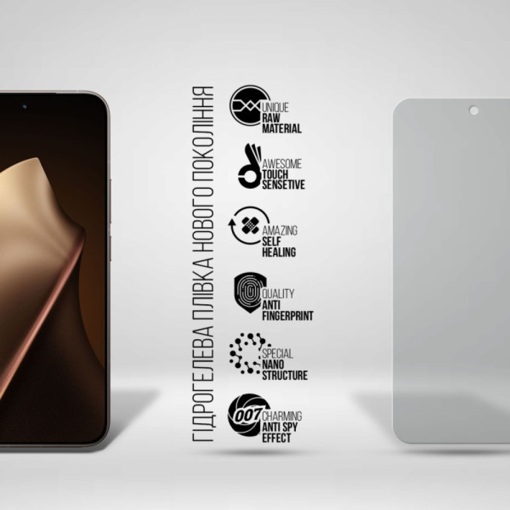Плівка захисна Armorstandart hydrogel Anti-spy Xiaomi 15T Pro 5G (ARM86972)